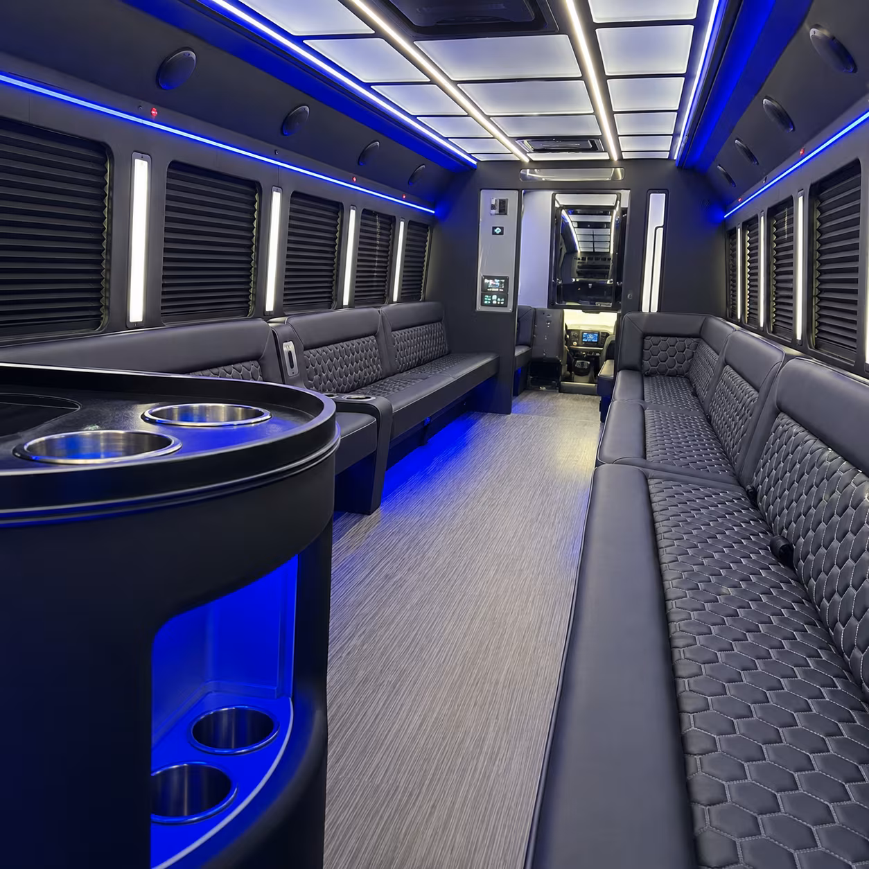 portland party bus rentals inside